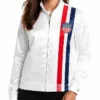 NWS Nascar Race Lemans White Jacket Womens