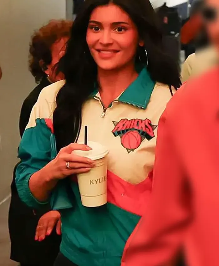 NY Knicks Kylie Jenner Game Vintage Jacket