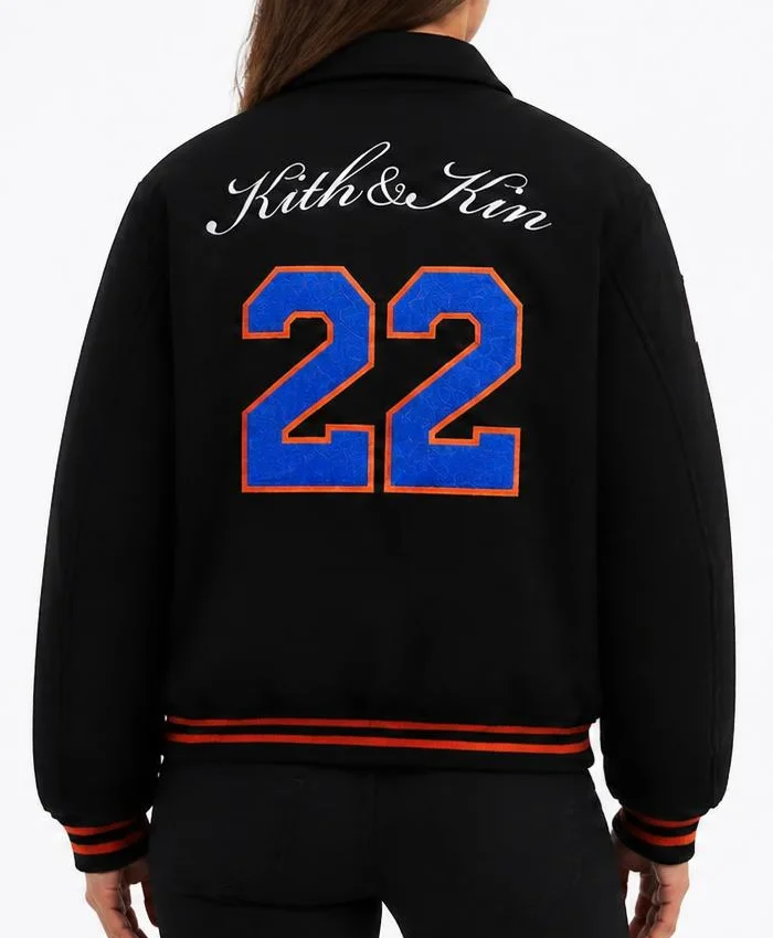 NY Knicks Raekwon Varsity Jacket Women