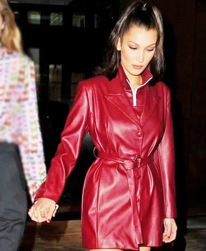 NYC Bella Hadid Leather Jacket - Image 2