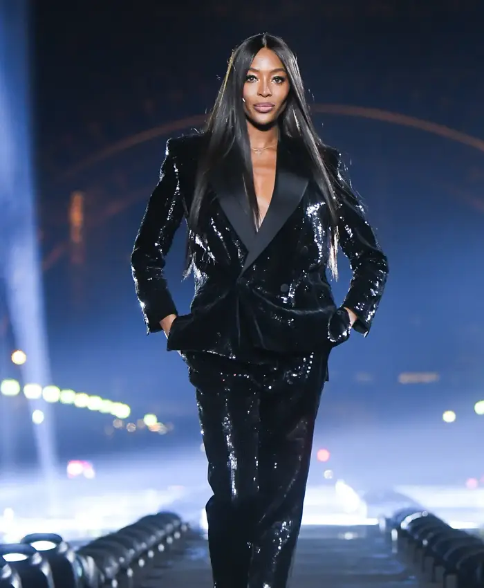 Naomi Campbell Fashion Exhibition Suit