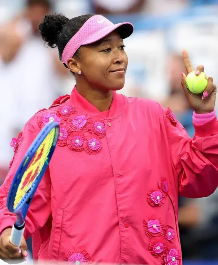 Naomi Osaka Mubadala Citi DC Open 2026 Pink Jacket - LJB
