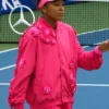 Naomi Osaka Mubadala Citi DC Open Pink Bomber Jacket