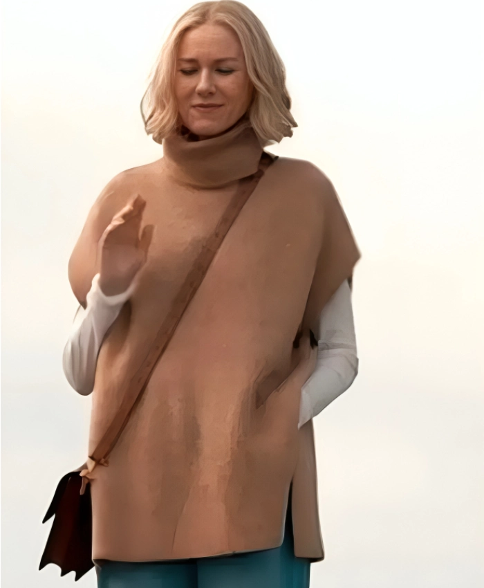 Naomi Watts TV Series Alls Fair 2025 Liberty Ronson Funnel Neck Tunic Vest