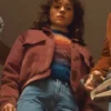 Natalia Dyer Stranger Things S05 Brown Jacket
