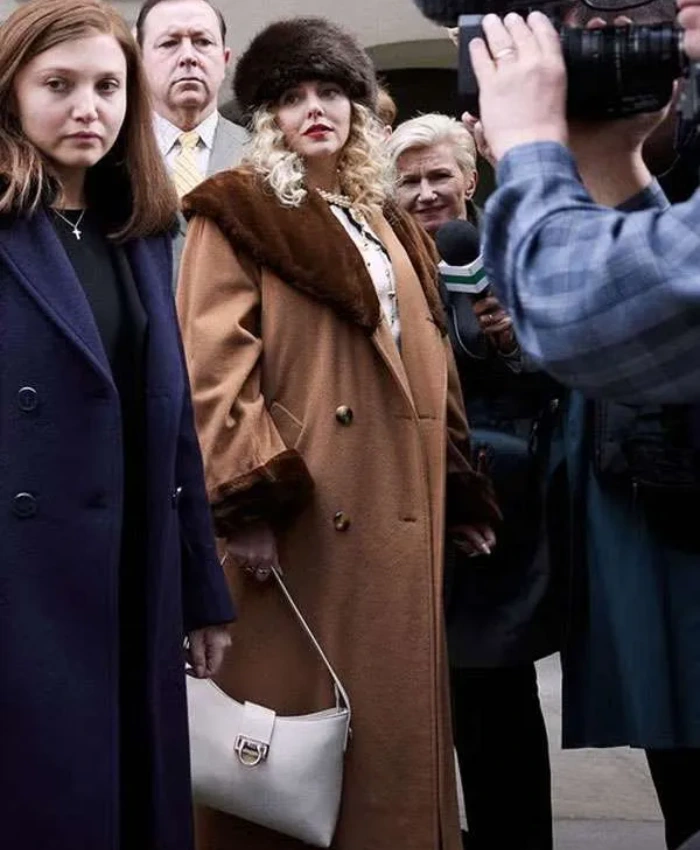 Natalie Dormer The Lady S01 Sarah Ferguson Fur Coat