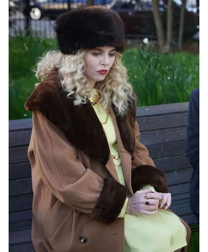 Natalie Dormer The Lady S01 Sarah Ferguson Wool Coat