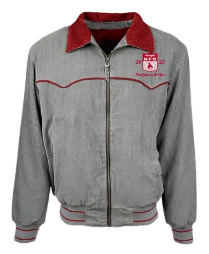 National Finals Rodeo NFR Women Contestant Grey Jacket