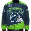 National Football Conference G III Sports 2026 Seattle Seahawks Blue And Green Bomber Jacket