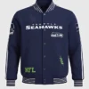 National Football League Super Bowl LX 2026 Seattle Seahawks Varsity Jacket