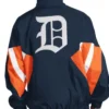 Navy Chief Cooperstown Detroit Tigers Half Zip Pullover