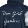 Navy Gray NY Yankees Legacy Lightweight Hooded Jackt