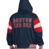 Navy Red Boston Red Sox Legacy Lightweight Hooded Jacket