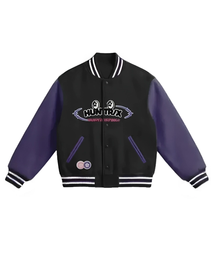 Netflix K Pop Demon Hunters X McDonalds Huntr X Varsity Jacket