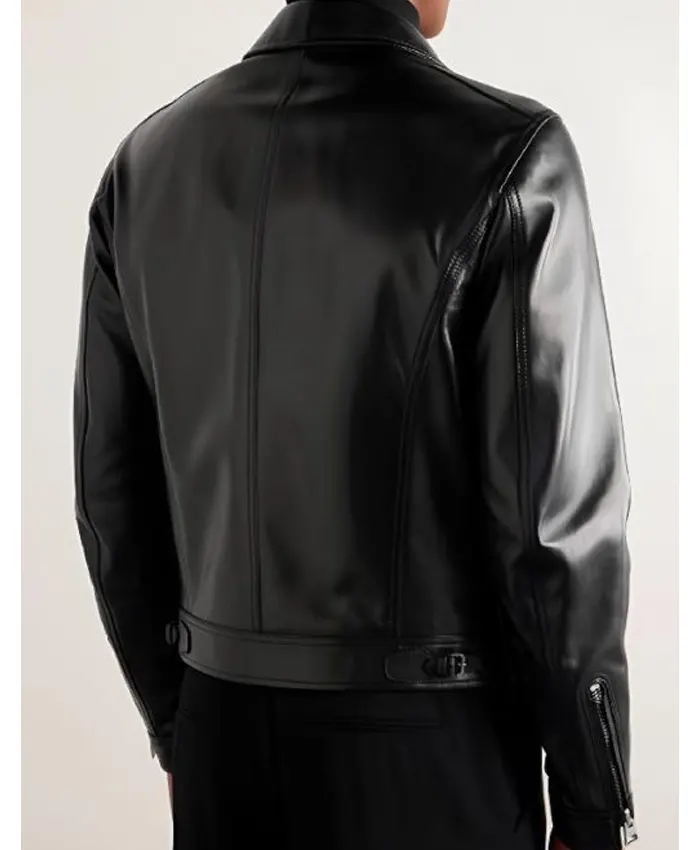 Netflix Tudum 2025 Ben Affleck Leather Jacket