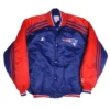 New England Patriots 1990s Blue And Red Varsity Jacket