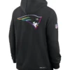 New England Patriots 2025 Black Crucial Catch Hoodie