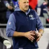 New England Patriots 2025 Coach Mike Vrabel Zip Up T Strong Navy Vest