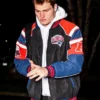 New England Patriots 2025 Drake Maye Bomber Jacket