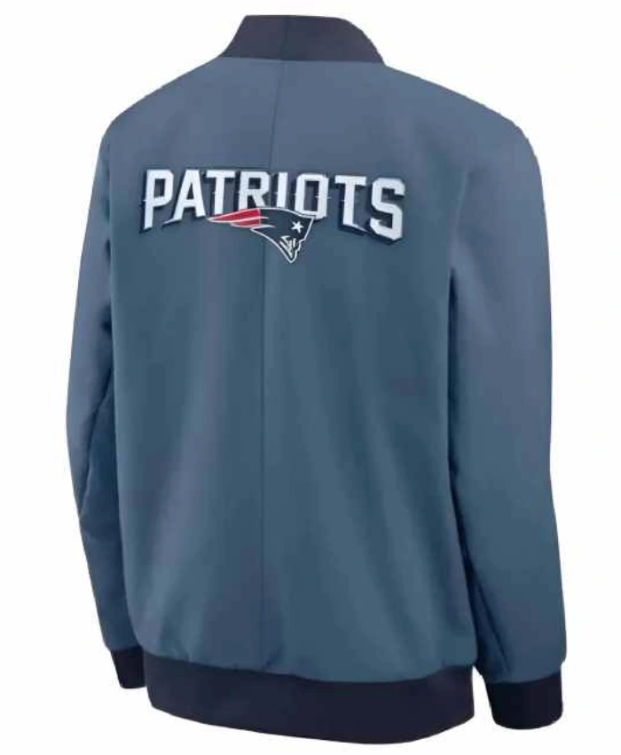 New England Patriots 2025 Rivalries Sideline Bomber Jacket