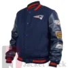 New England Patriots 6X Super Bowl Champions Navy Varsity Jacket For Unisex