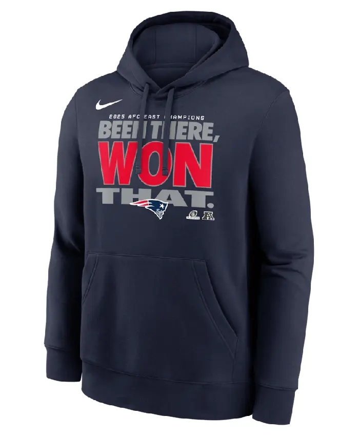 New England Patriots Champions Locker Room Hoodie