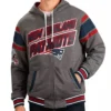 New England Patriots Extreme Grey Hoodie