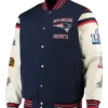 New England Patriots G III Sports By Carl Banks Varsity Jacket