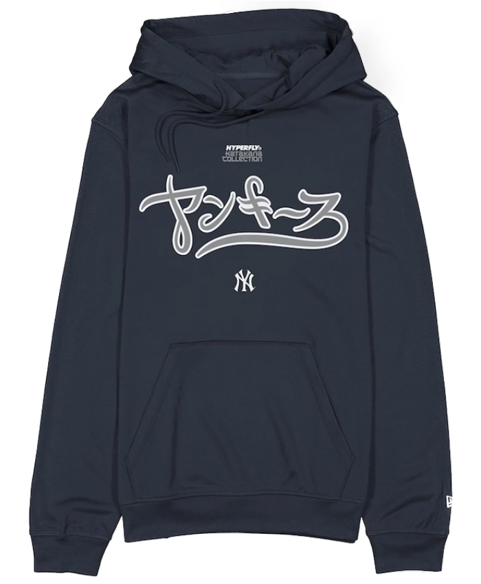 New Era X Hyperfly 2025 New York Yankees Pullover Fleece Hoodie