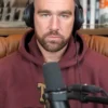 New Heights Ep 157 Travis Kelce Maroon Graphic Hoodie For Unisex