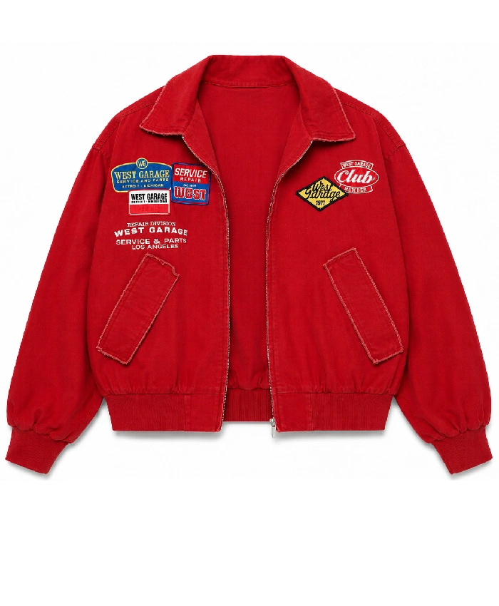 Pierre Gasly West Garage Red Cotton Jacket Sale