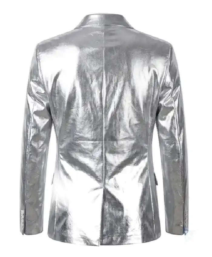 Michael Jackson This Is It Silver Blazer