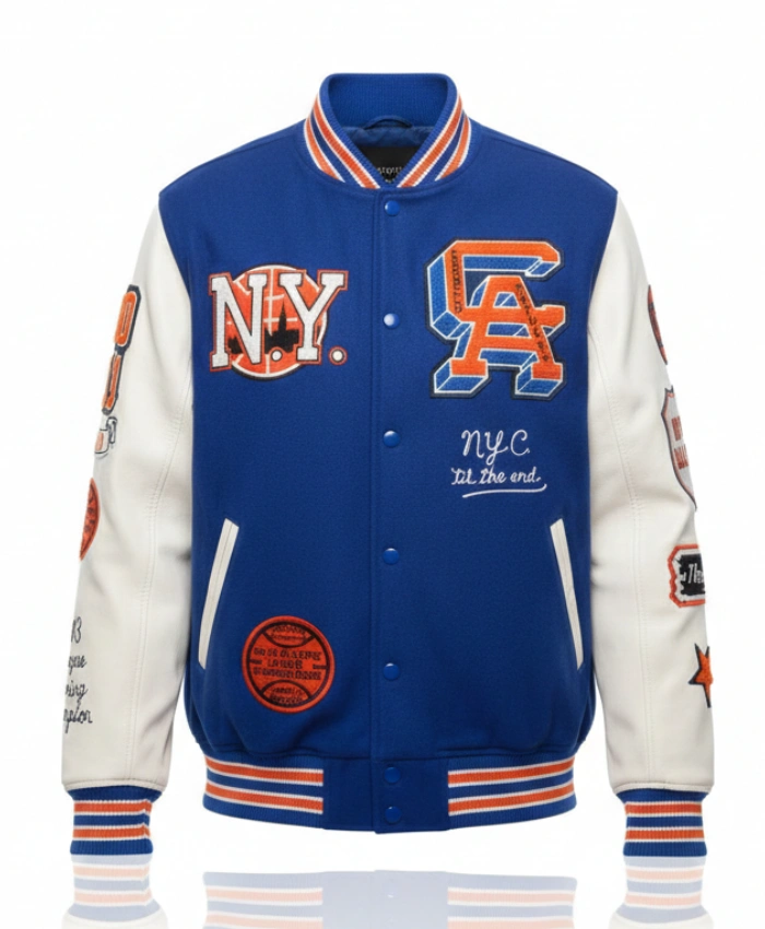 Carmelo x NYC Varsity Jacket - Image 5