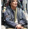 New York City A Quiet Place Part III Cillian Murphy Navy Blue Jacket