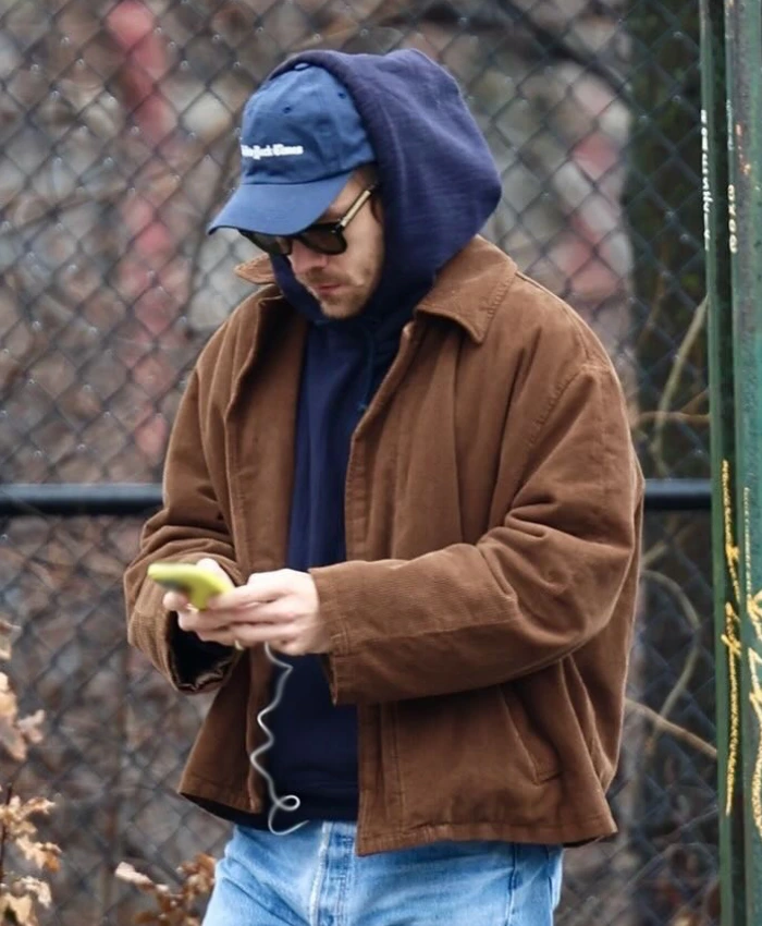 New York City Harry Styles Brown Jacket