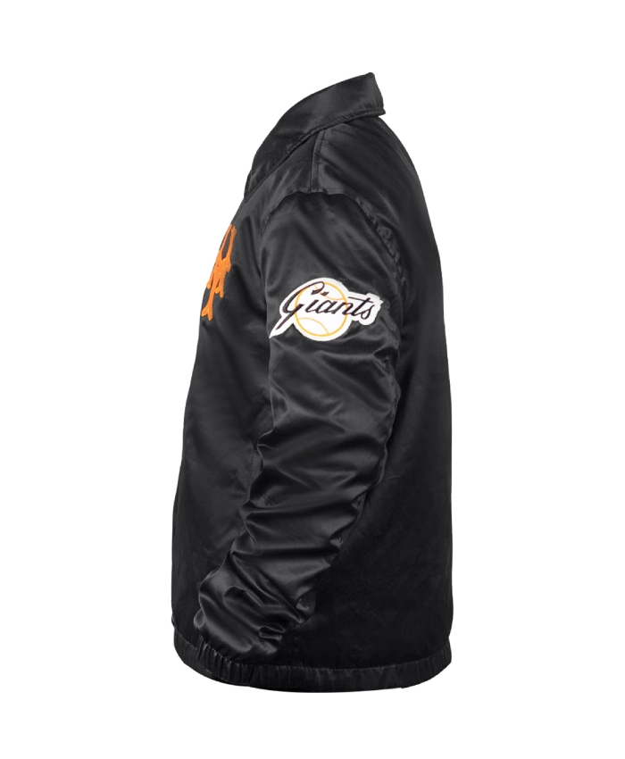 New York Giants 1954 Snapt Tab Satin Windbreaker Jacket
