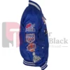 New York Giants Bomber MA 1 Bomber Royal Jacket