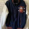 New York Islanders Championship Navy And White Varsity Jacket