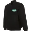 New York Jets Black Varsity Jacket