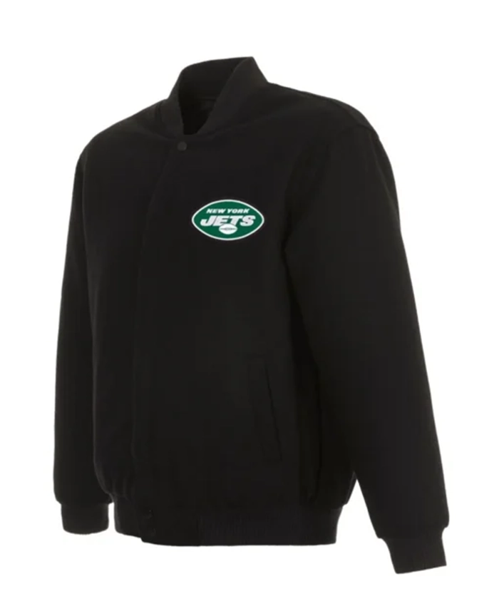 New York Jets Black Varsity Jacket