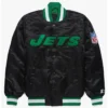 New York Jets Blackout Varsity Jacket