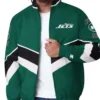 New York Jets Captain Green Bomber Jacket