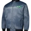 New York Jets Charcoal Black Bomber Jacket