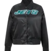 New York Jets Classic Black Varsity Jacket