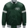 New York Jets Draft Pick Green Varsity Jacket