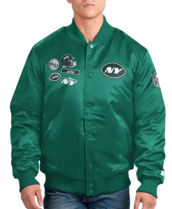 New York Jets Exclusive Green Varsity Jacket