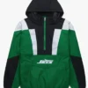 New York Jets Green And Black Pullover Jacket
