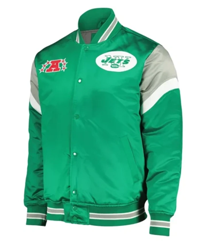 New York Jets Green Heavyweight Varsity Jacket
