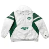New York Jets Home Team White Half Zip Jacket