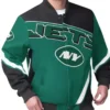New York Jets Maximum Racing Green Varsity Jacket